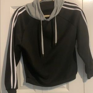Black hoodie